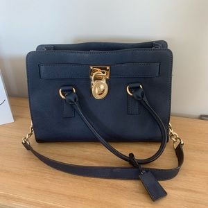 Michael Kors Hamilton Saffiano Leather Medium Satchel